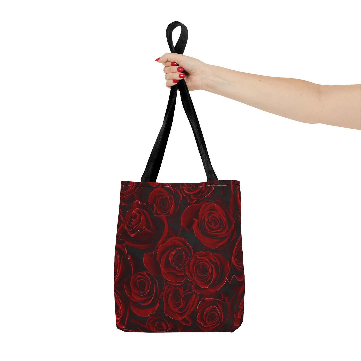 Red Roses Floral Tote Bag for Women – Timeless & Functional