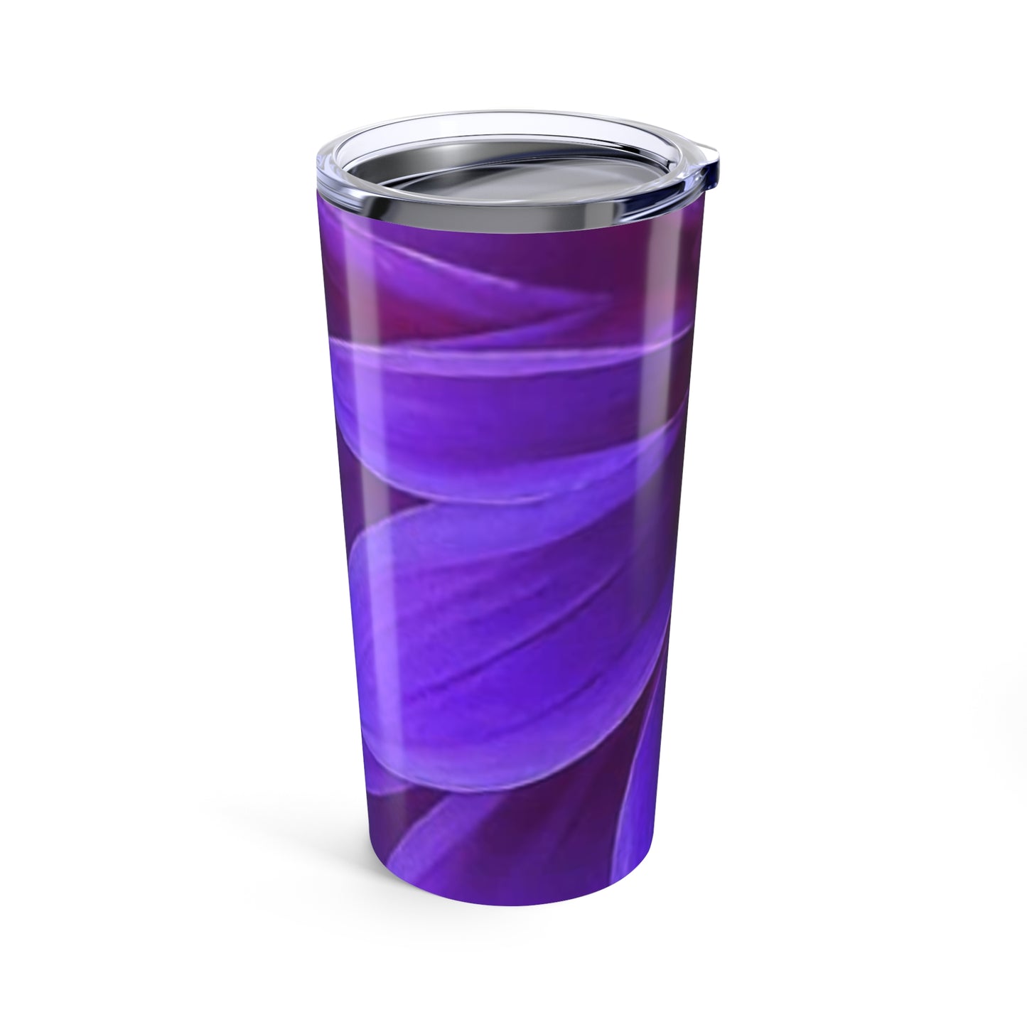 Stainless Steel Floral Tumbler 20 oz – Purple Dahlia