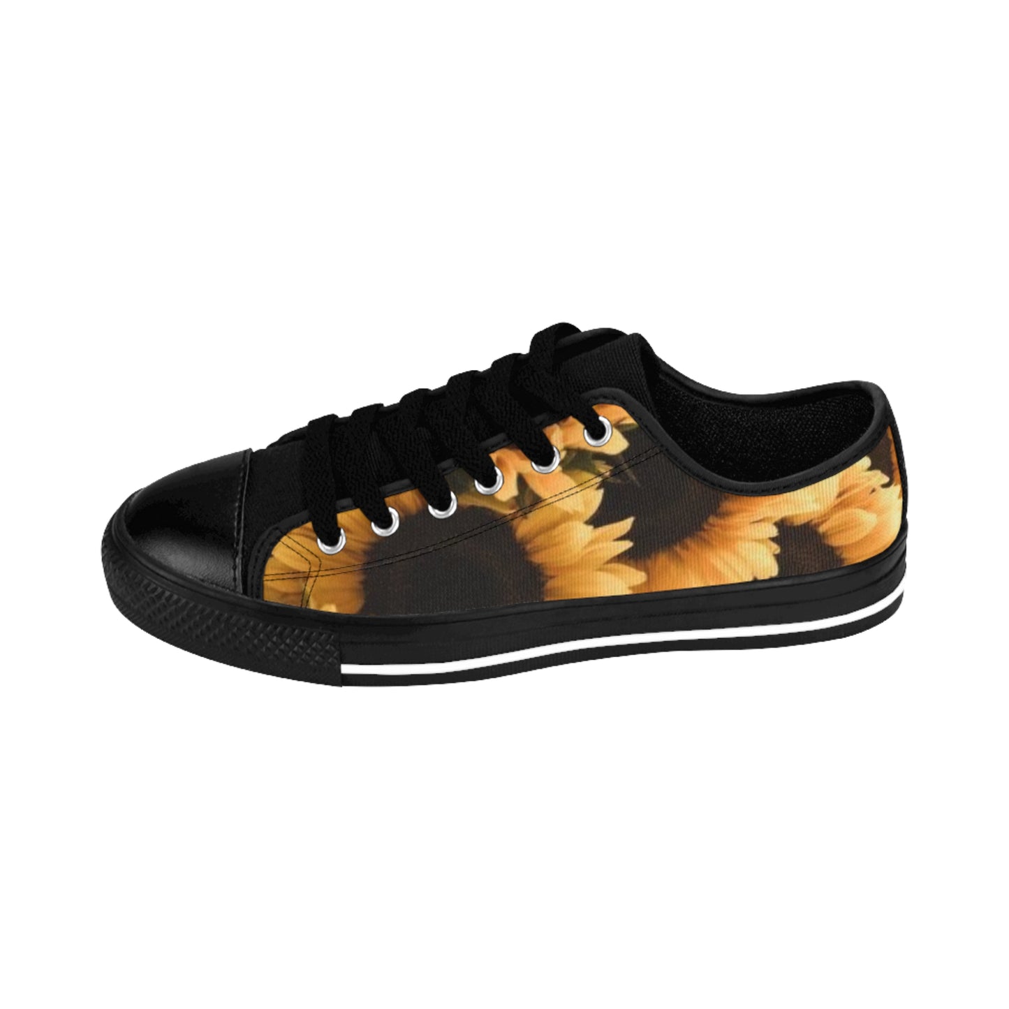 Sunflower Comfortable Floral Sneakers – Bright & Breezy