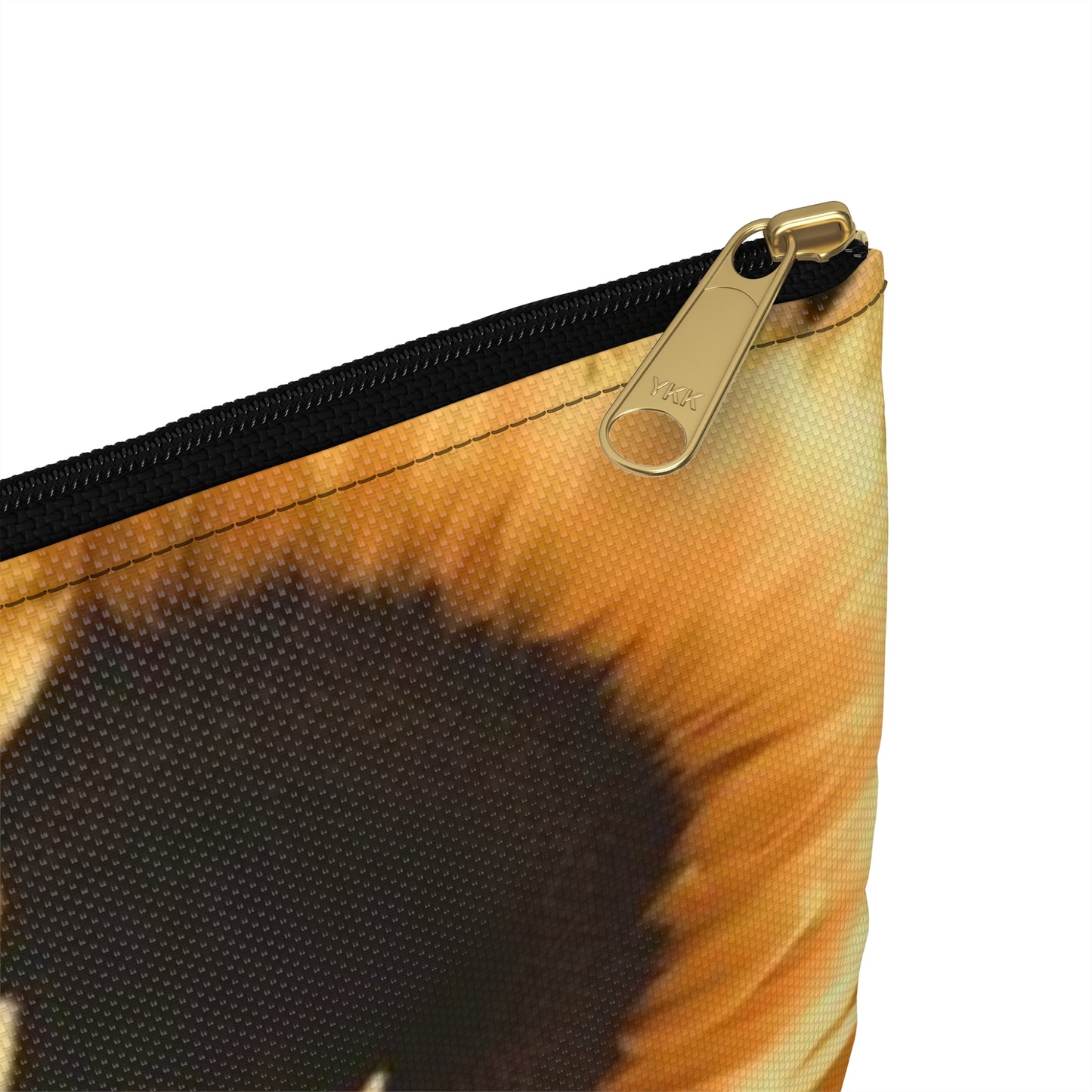 Sunflower Floral Accessory Pouch – Sunny & Cheerful