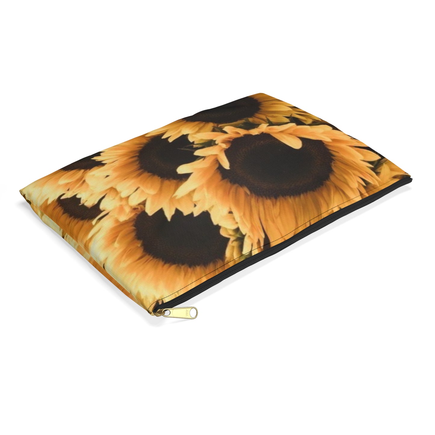 Sunflower Floral Accessory Pouch – Sunny & Cheerful