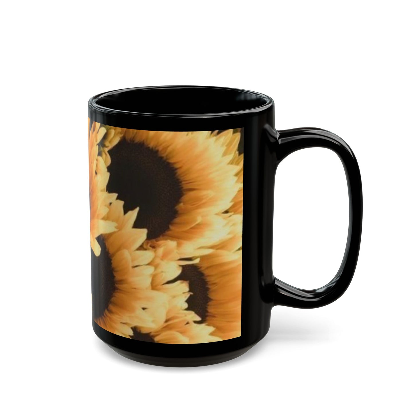 Sunflower Floral Design Mug – Bright and Cheerful Mug