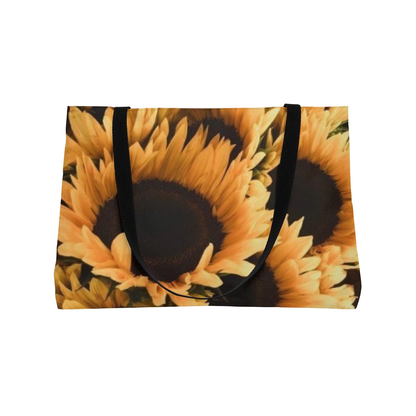 Sunflower Floral Rectangle Tote – Sunny and Spacious