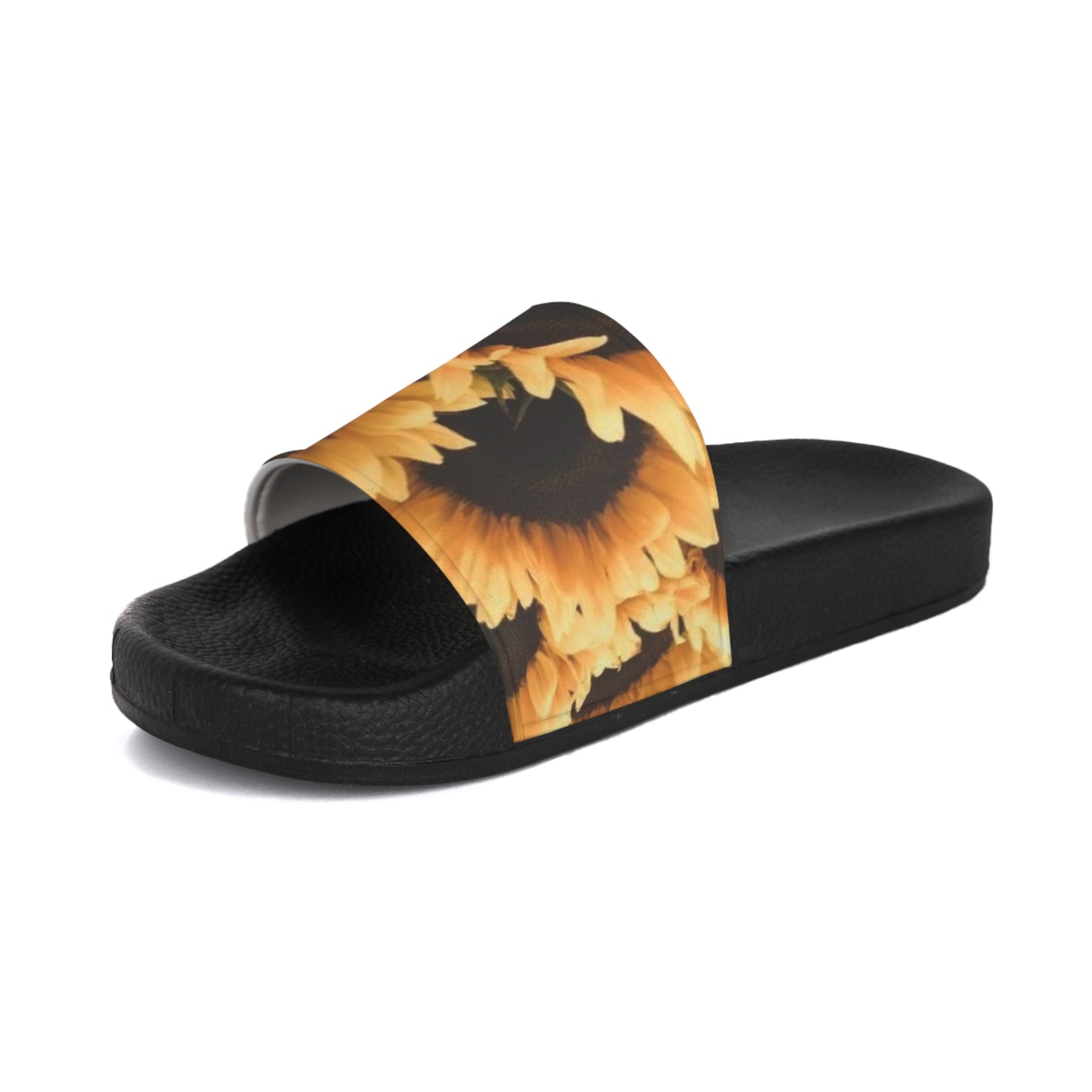 Sunflower Floral Sandals – Bright & Comfortable