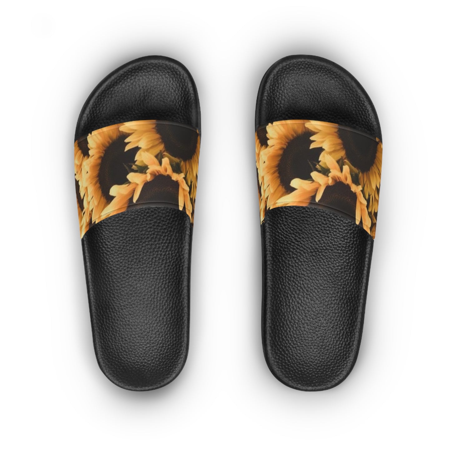 Sunflower Floral Sandals – Bright & Comfortable