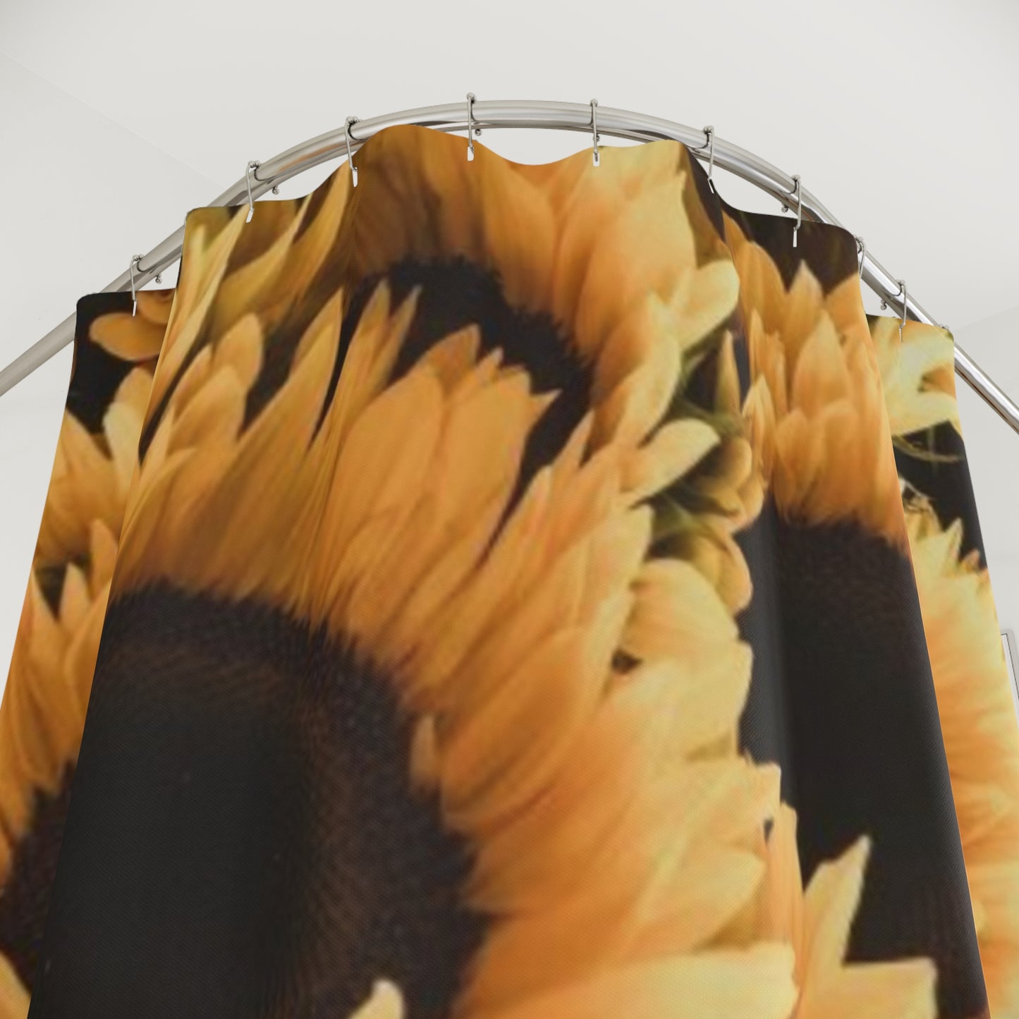 Sunflower Floral Shower Curtain – Brighten Your Bathroom