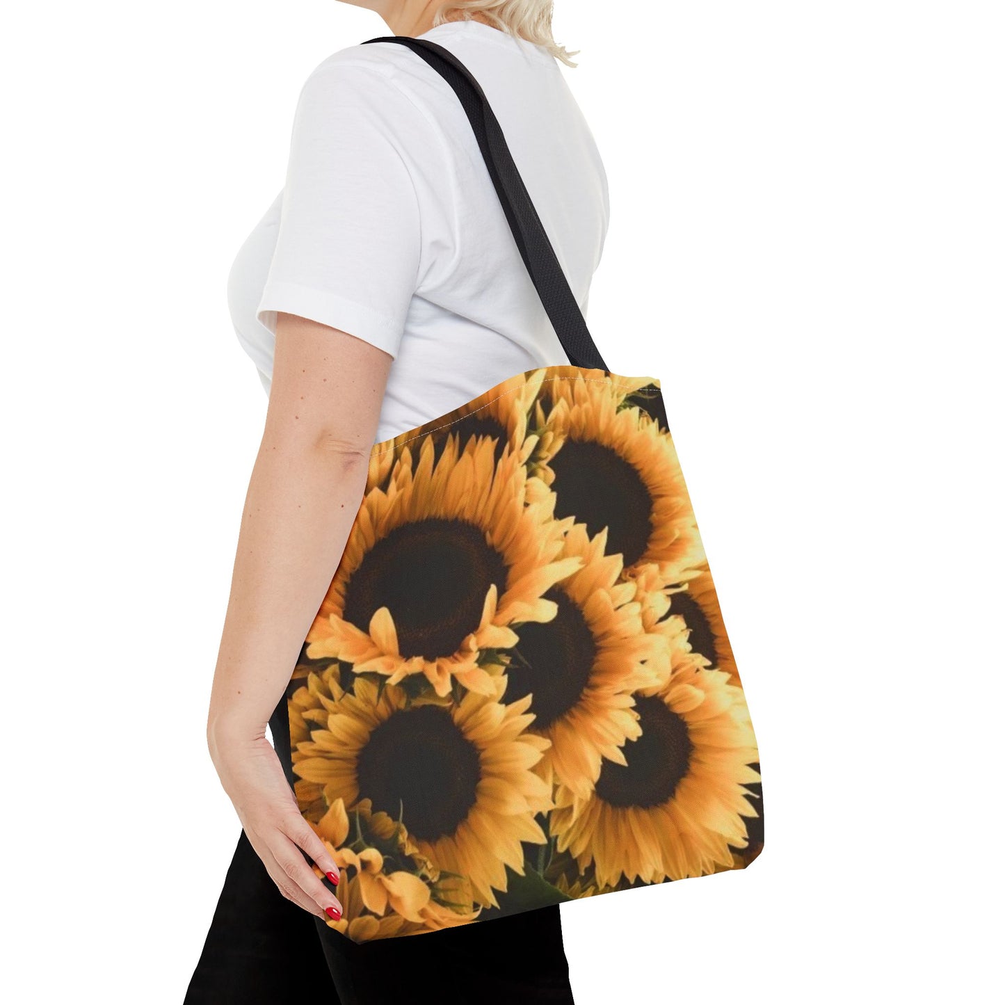 Sunflower Floral Tote Bag for Women – Bright & Cheerful