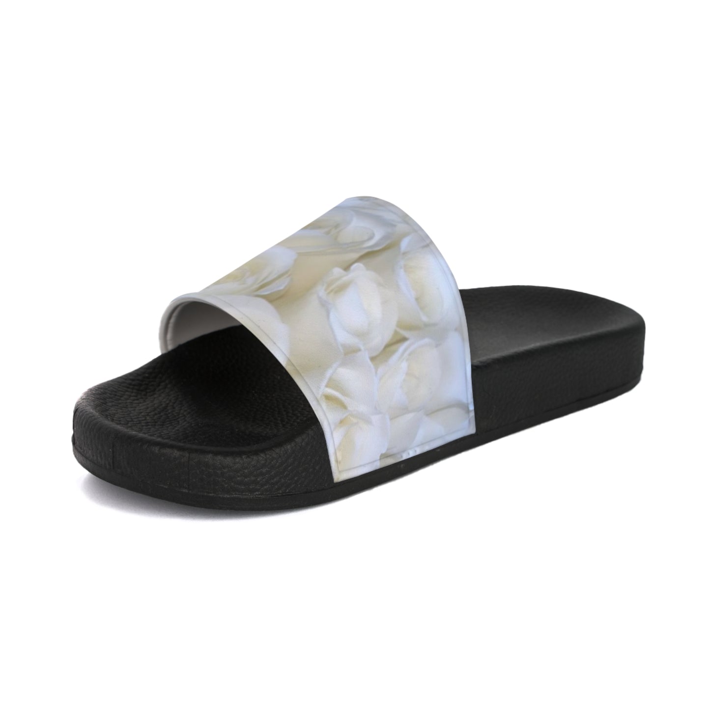 White Roses Floral Sandals – Fresh & Timeless Design