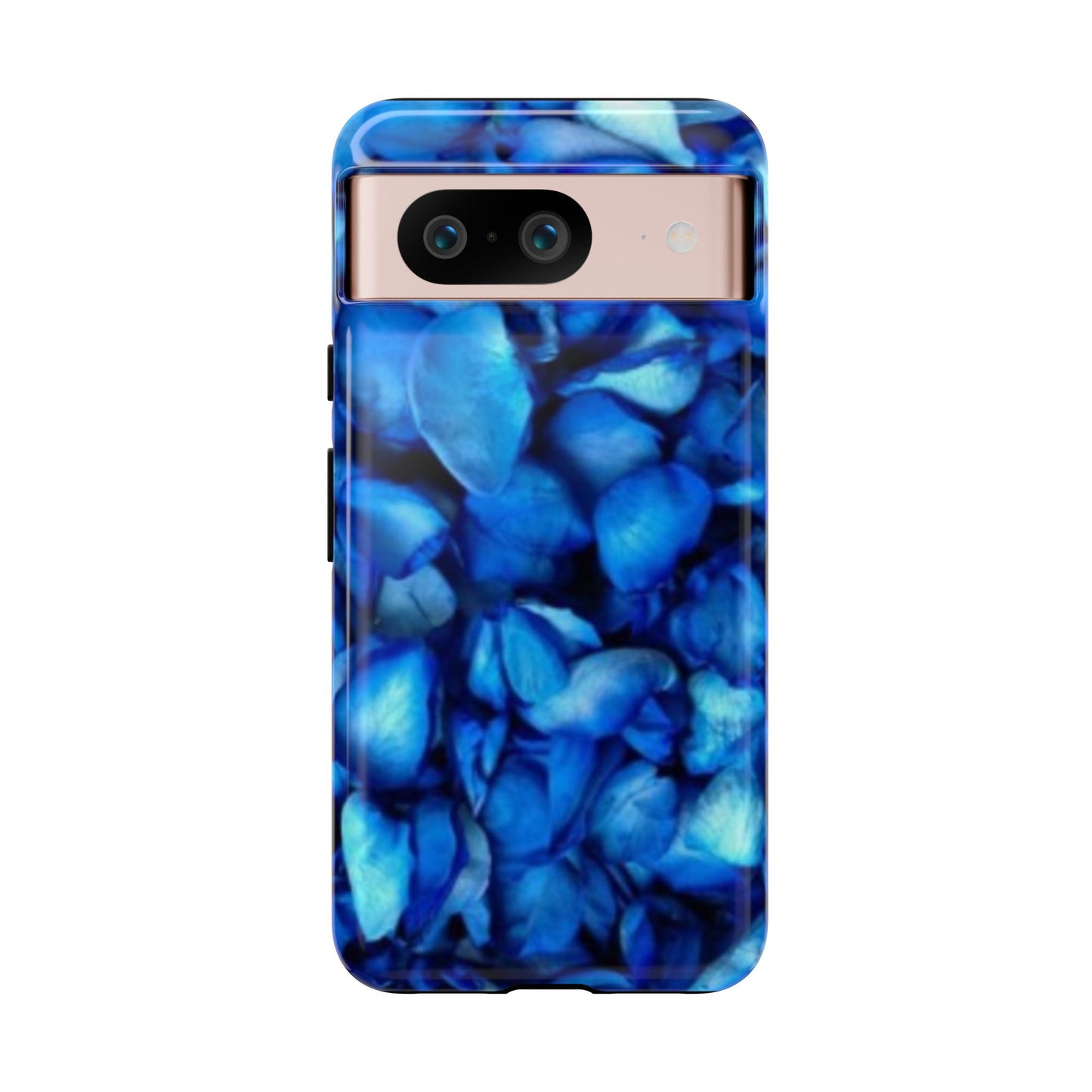 Blue Petals Tough Phone Case