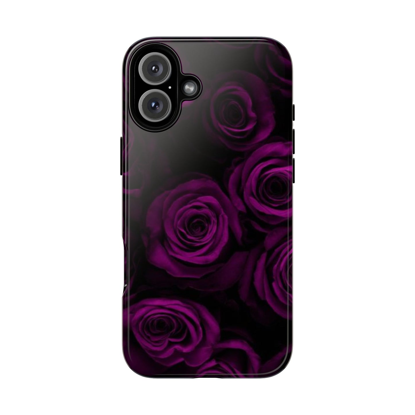 Dark Purple Roses Phone Tough Case