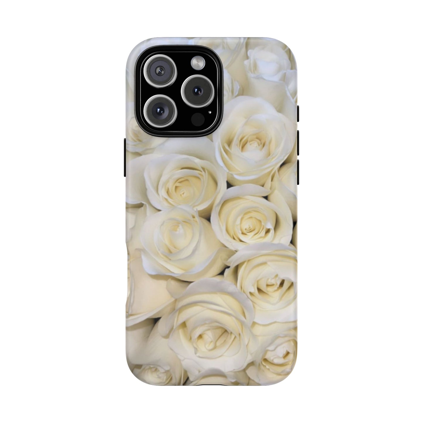 White Roses Tough Phone Case