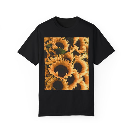 Sunflower Floral T-shirt Relaxed Fit