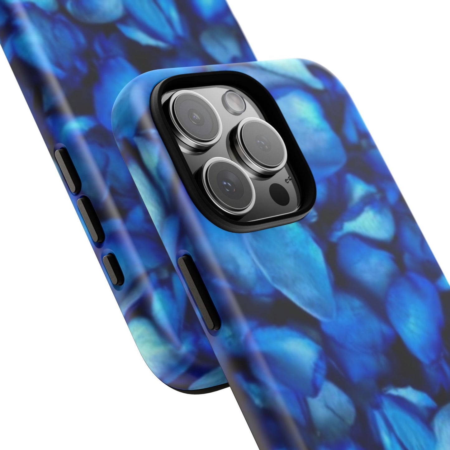 Blue Petals Tough Phone Case