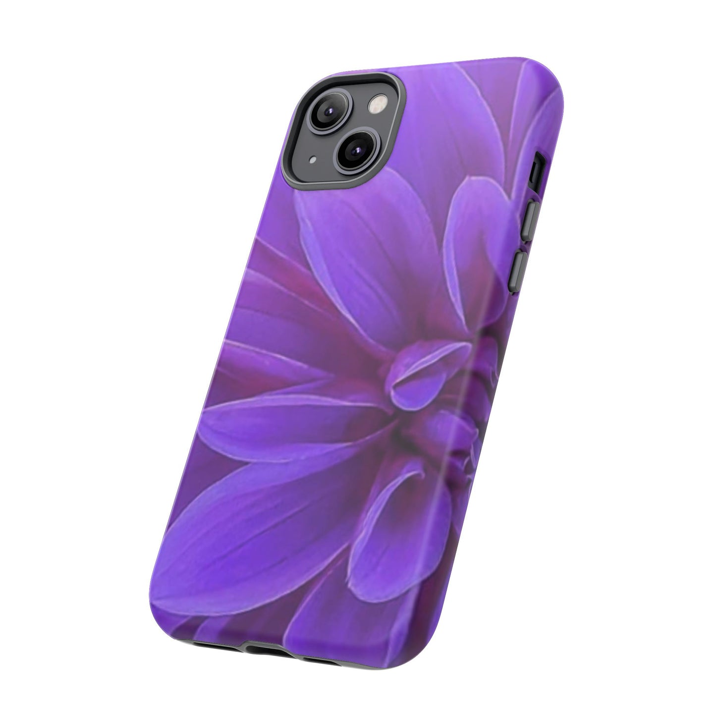 Purple Dahlia Tough Phone Case