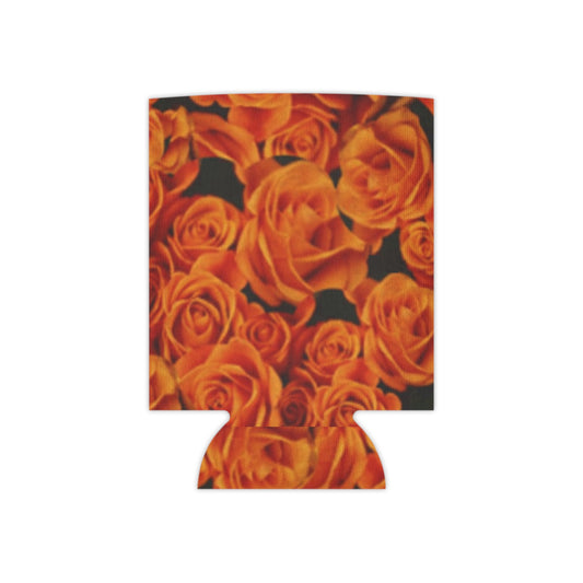 Orange Roses Can Cooler