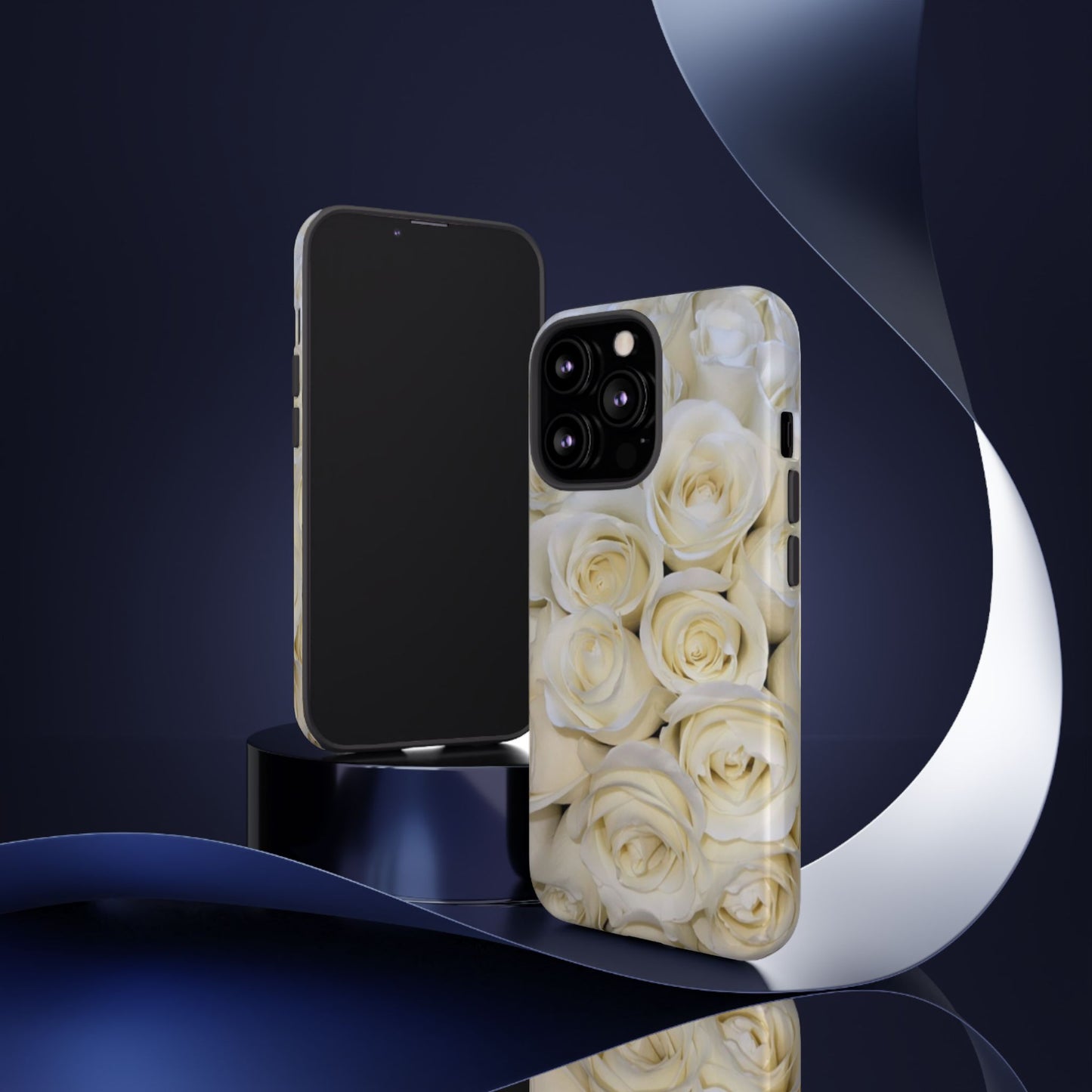 White Roses Tough Phone Case