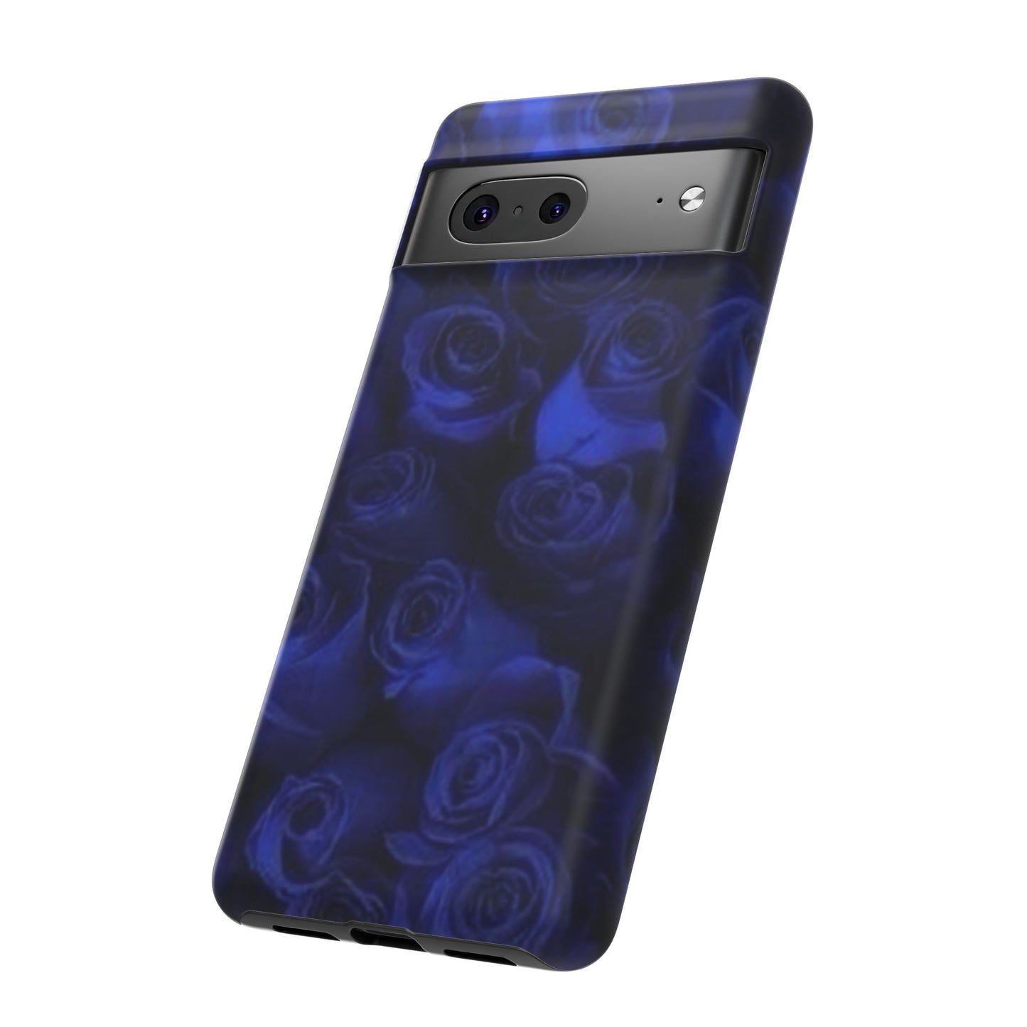 Dark Blue Roses Tough Phone Case