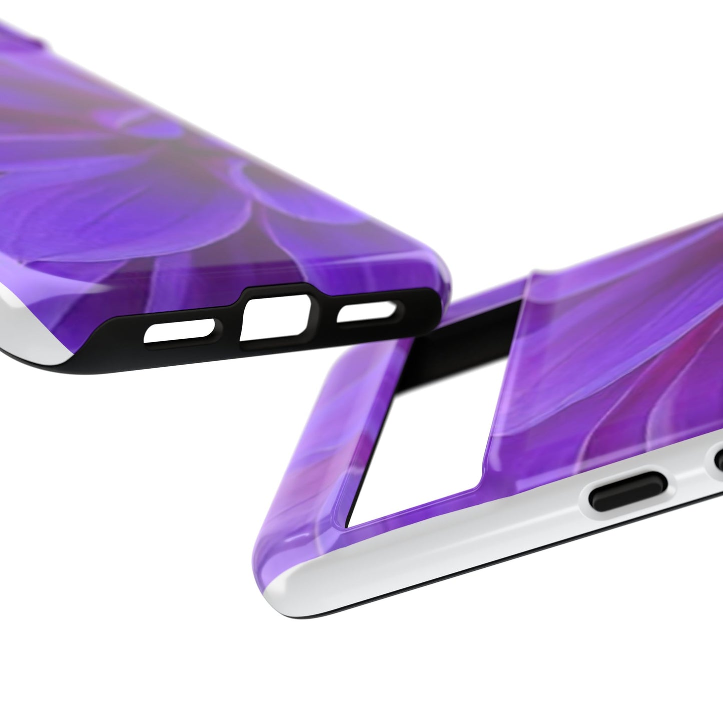 Purple Dahlia Tough Phone Case
