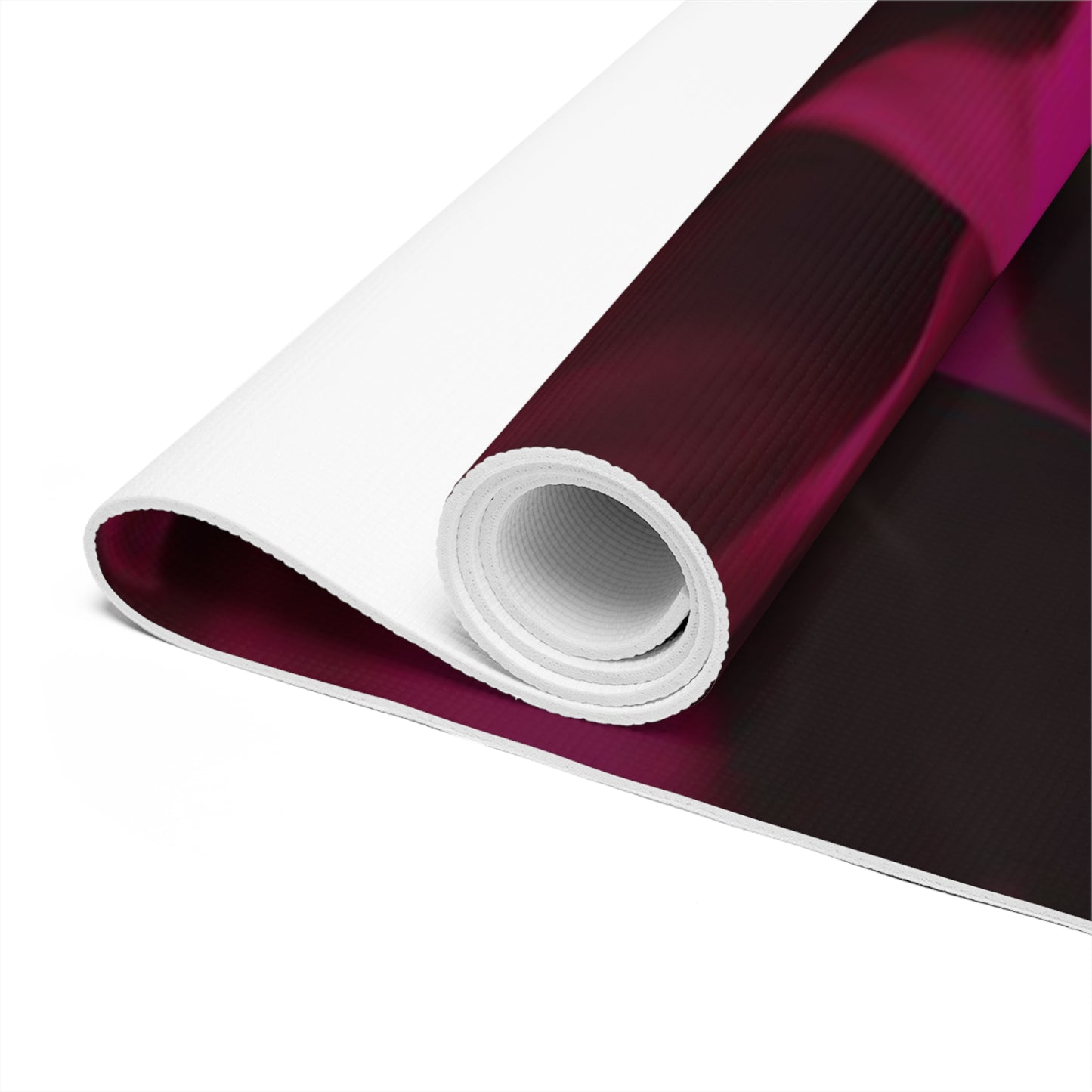 Magenta Dahlia Exercise Mat