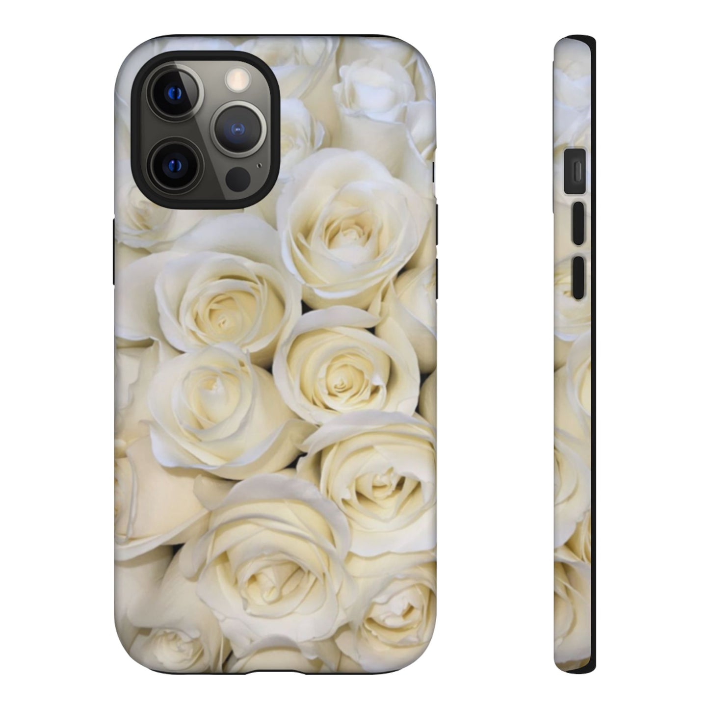 White Roses Tough Phone Case