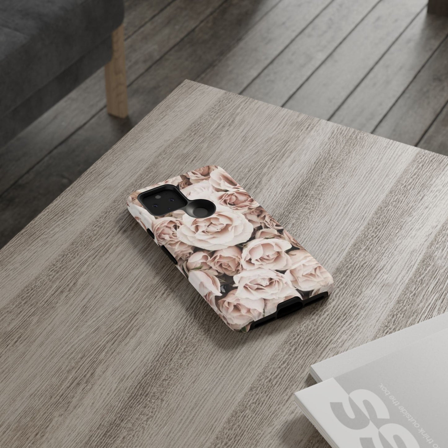 Light Pink Roses Tough Phone Case