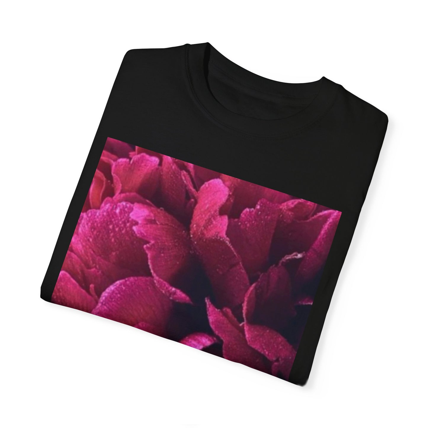 Magenta Floral T-shirt Relaxed Fit