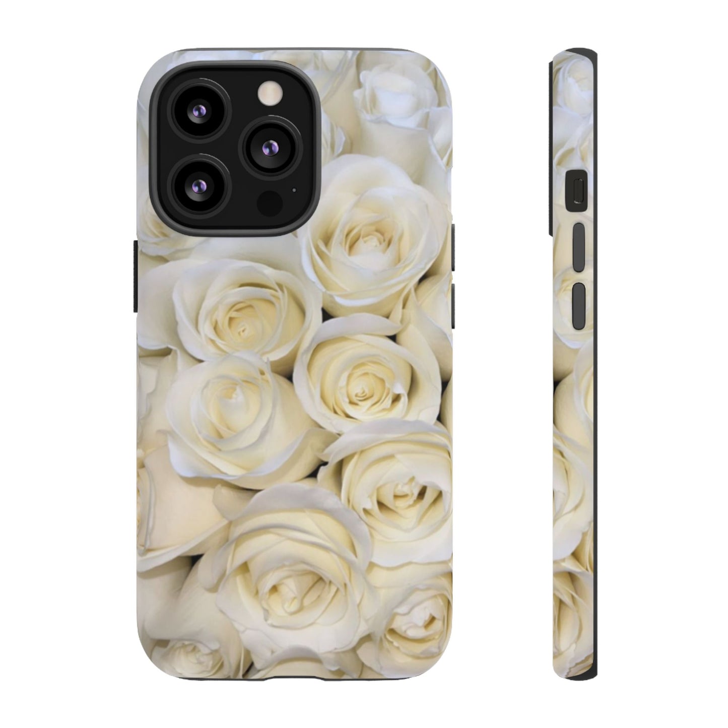 White Roses Tough Phone Case