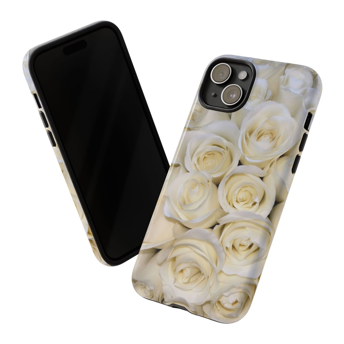 White Roses Tough Phone Case