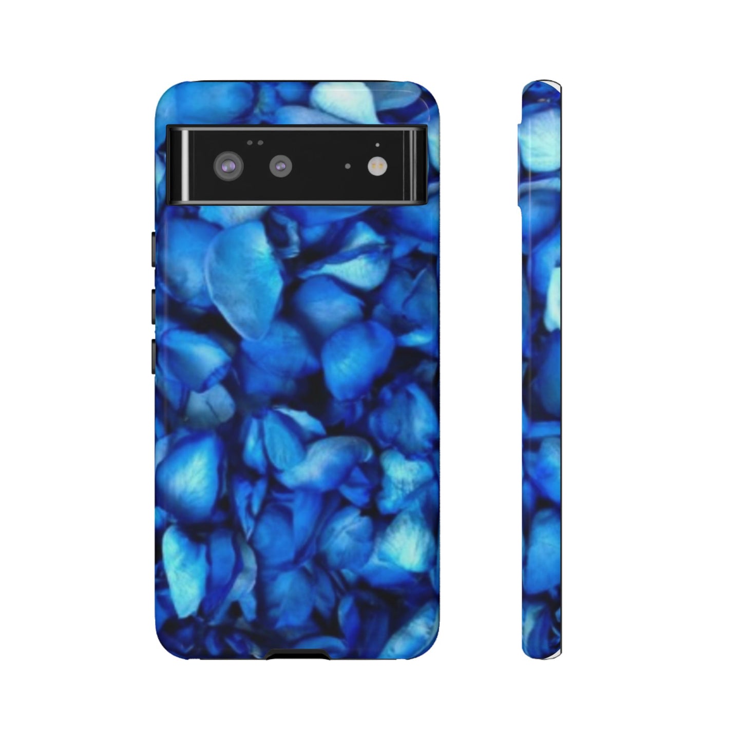 Blue Petals Tough Phone Case