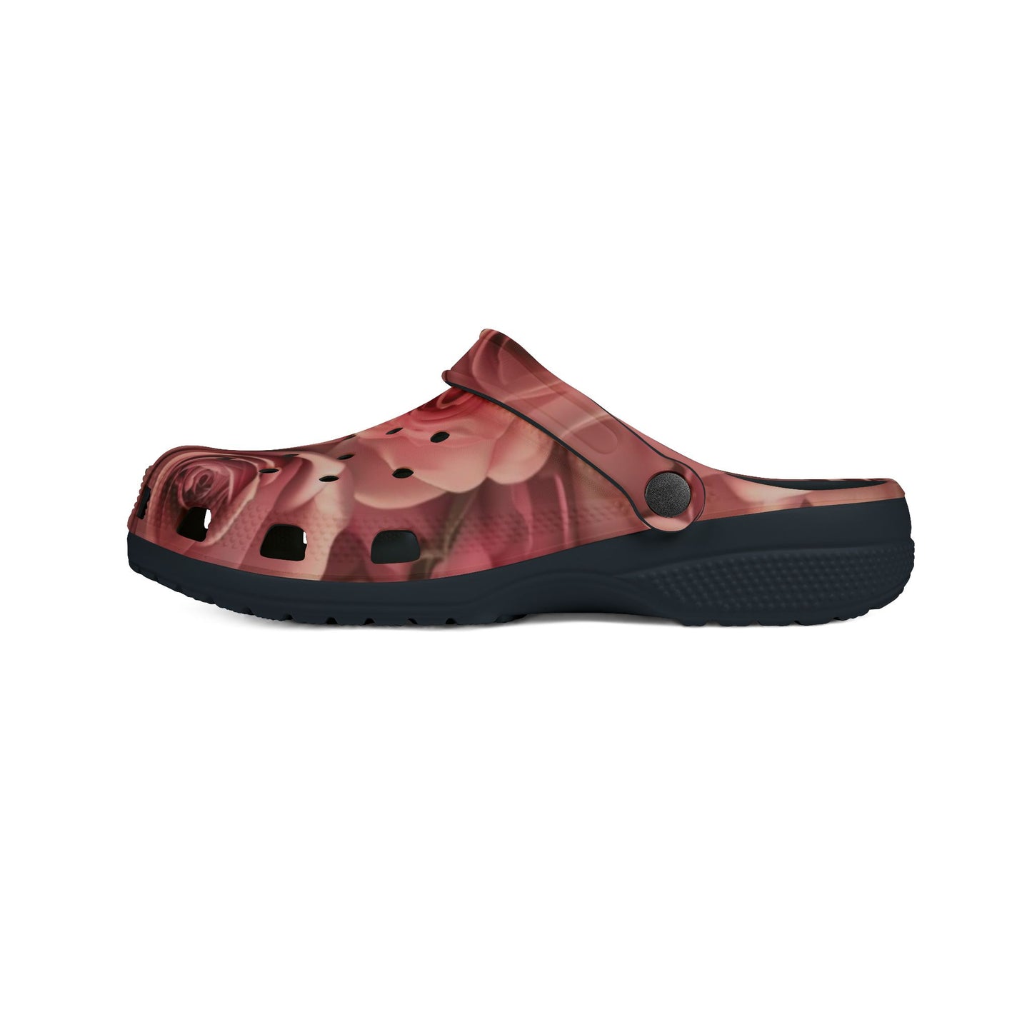 Pink Roses Foam Shoes