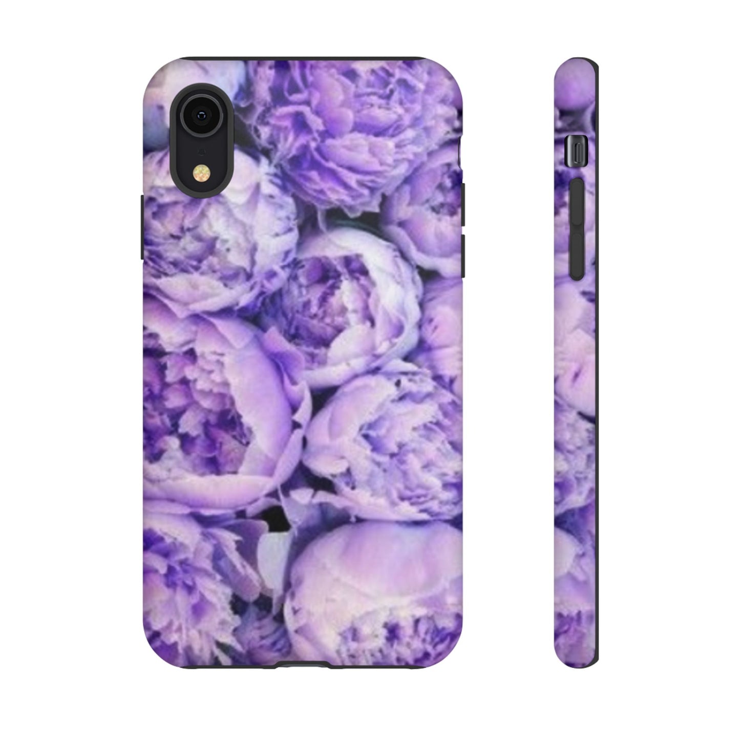 Purple Peony Tough Phone Case