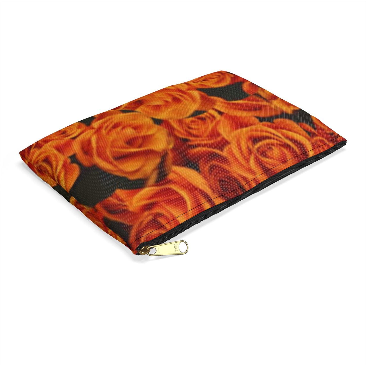 Orange Roses Accessory Pouch