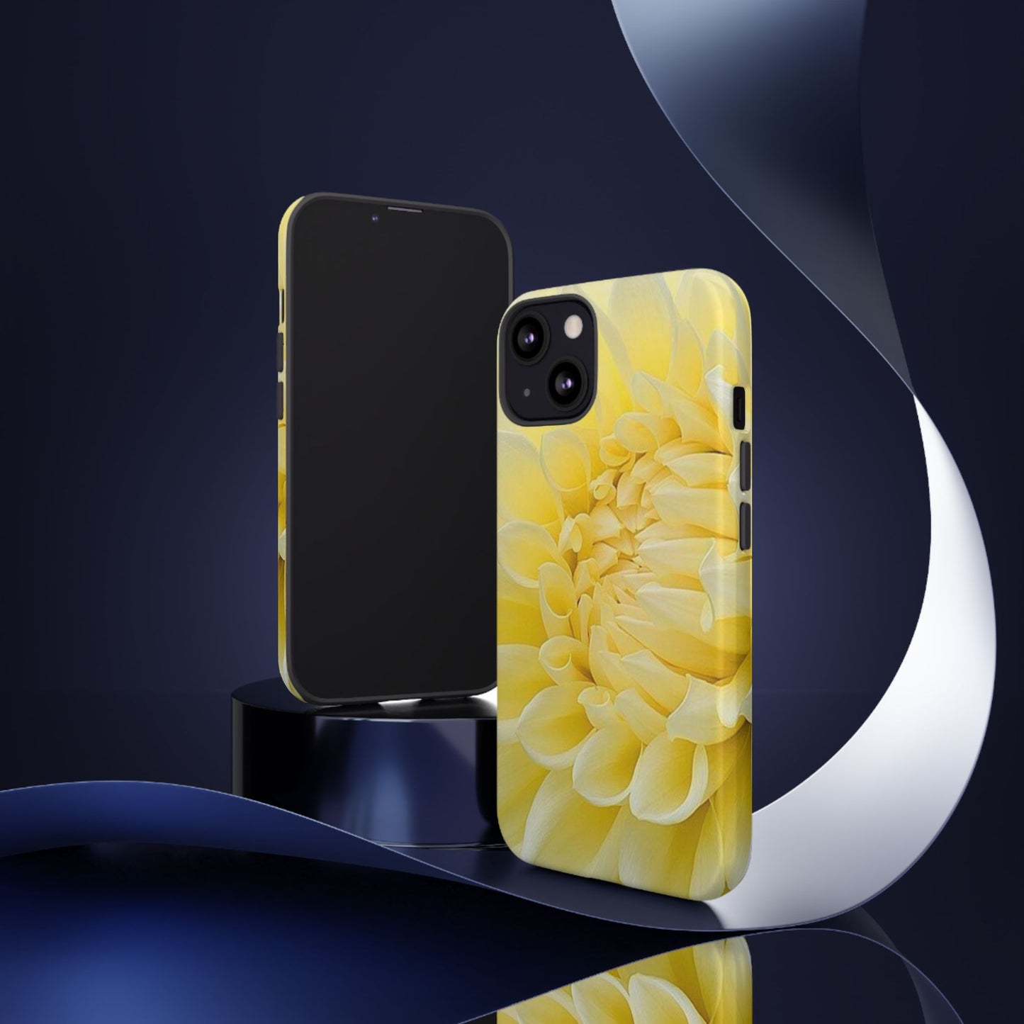 Yellow Dahlia Phone Tough Case