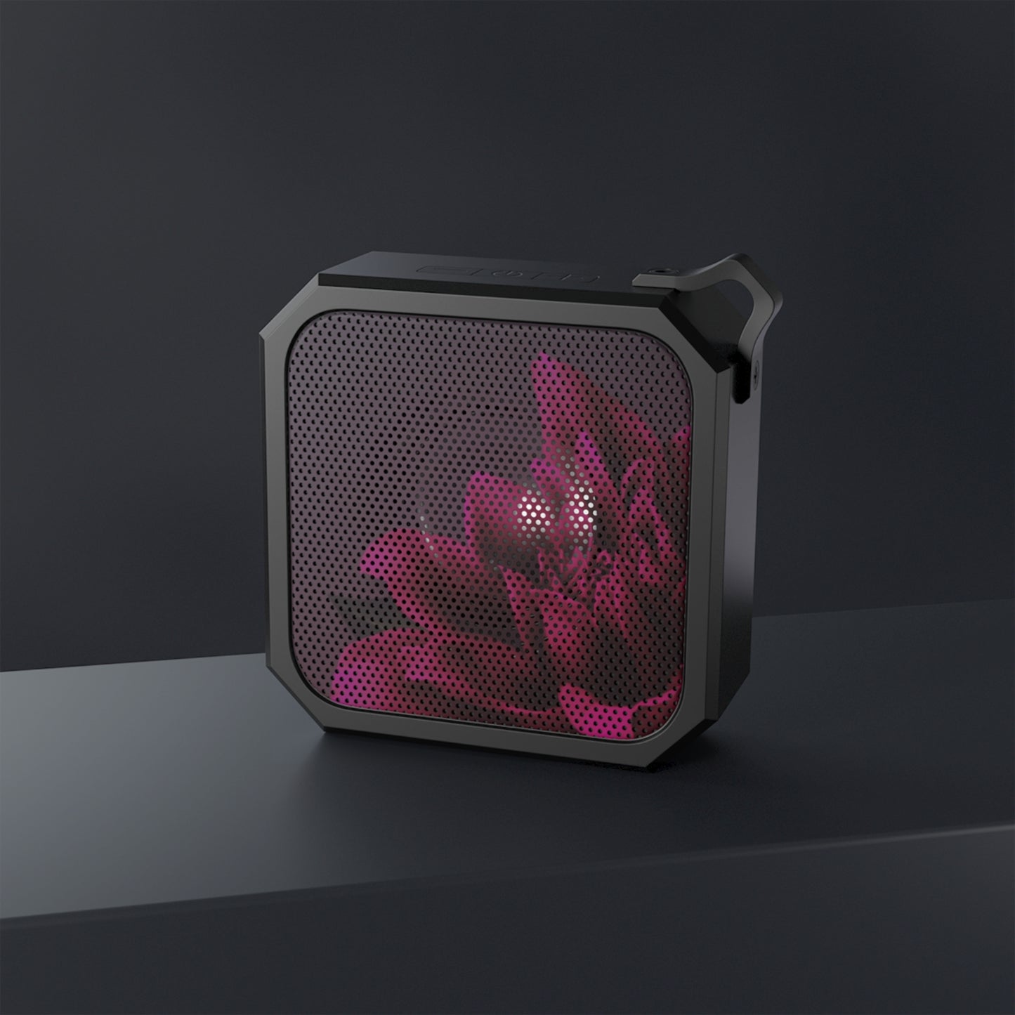 Magenta Dahlia Outdoor Bluetooth Speaker