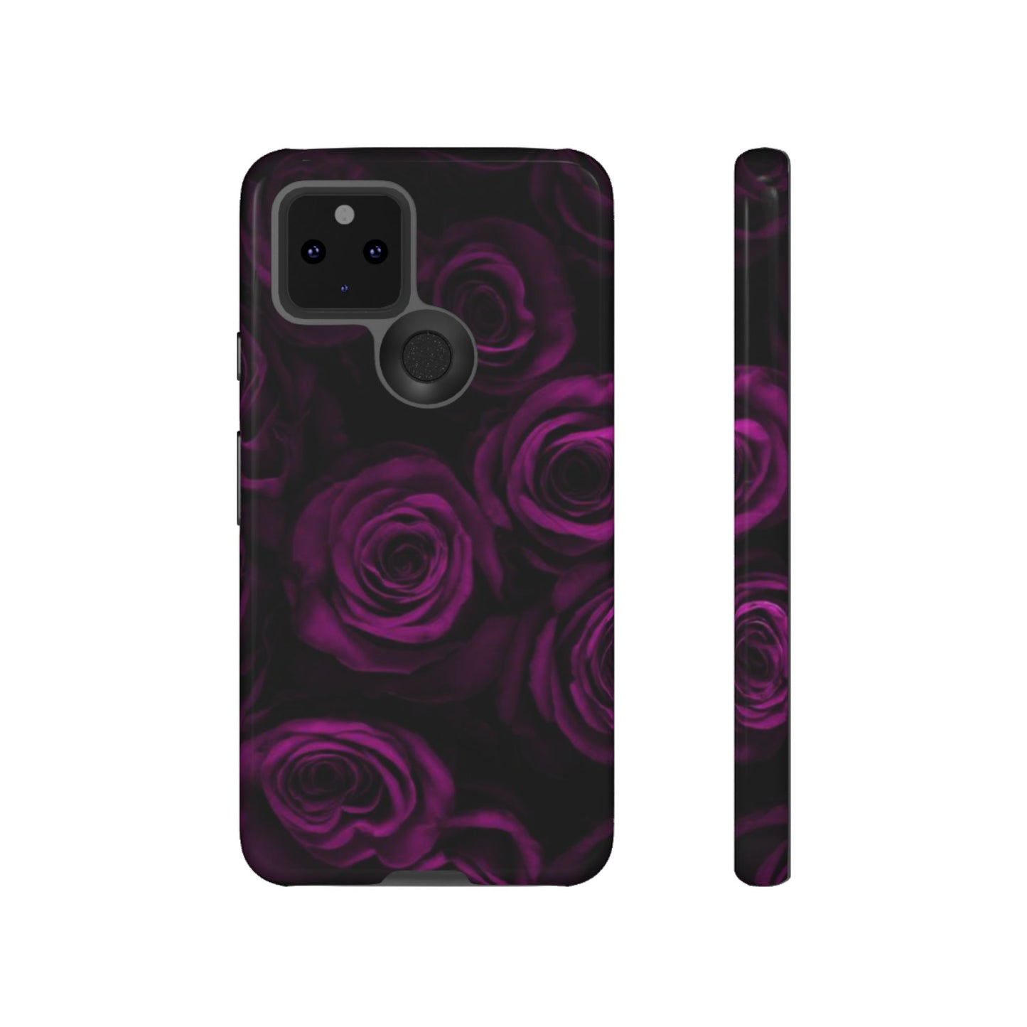 Dark Purple Roses Phone Tough Case