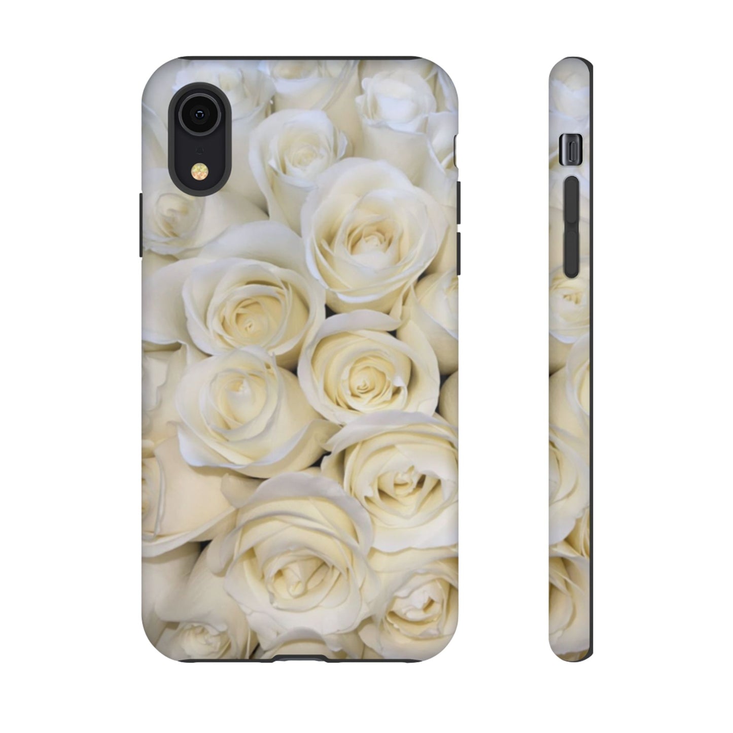 White Roses Tough Phone Case