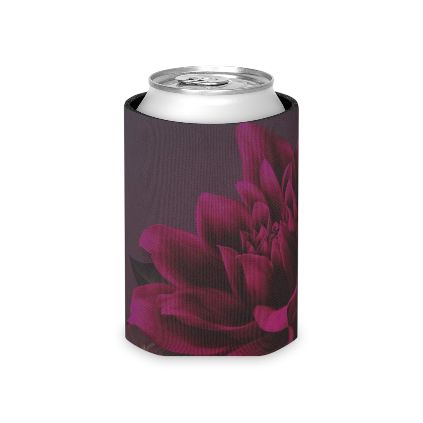 Magenta Dahlia Can Cooler