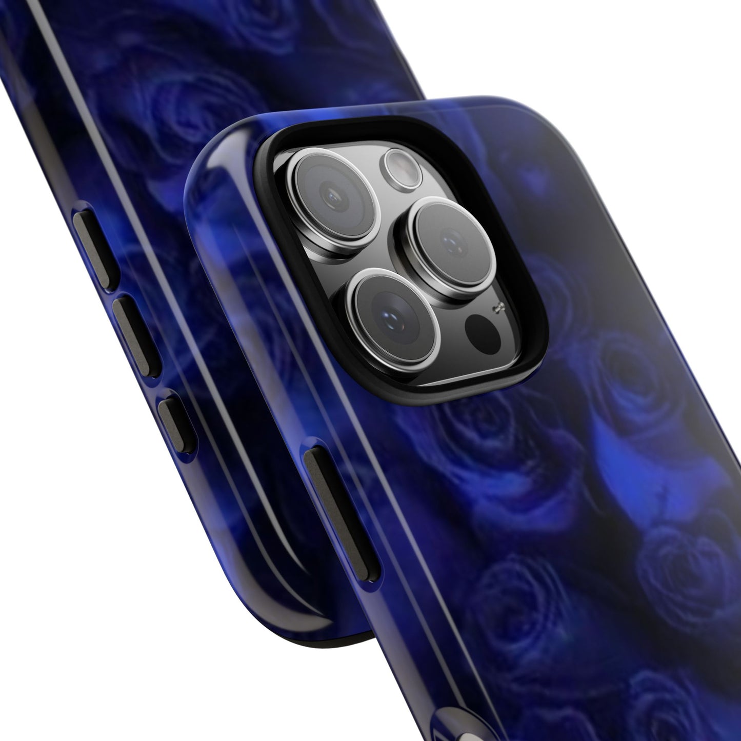 Dark Blue Roses Tough Phone Case