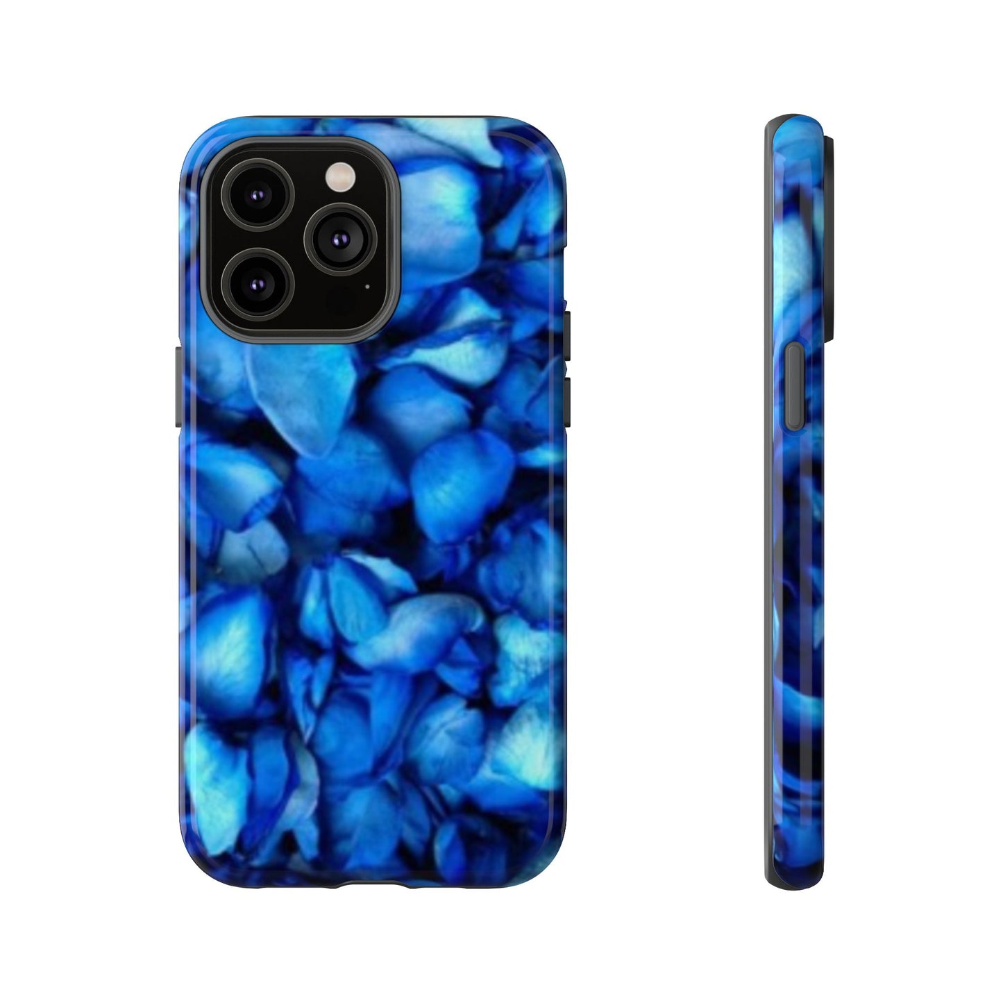 Blue Petals Tough Phone Case