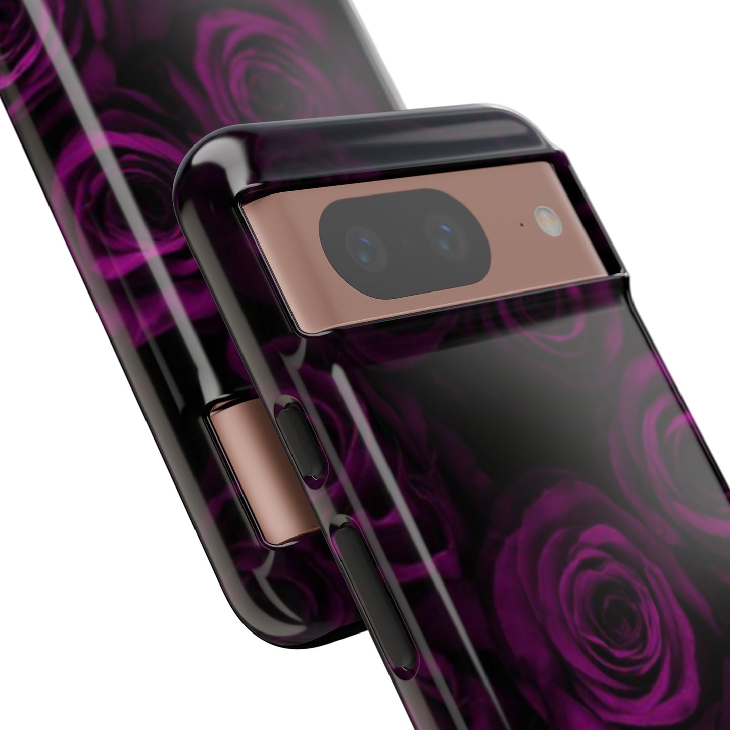 Dark Purple Roses Phone Tough Case