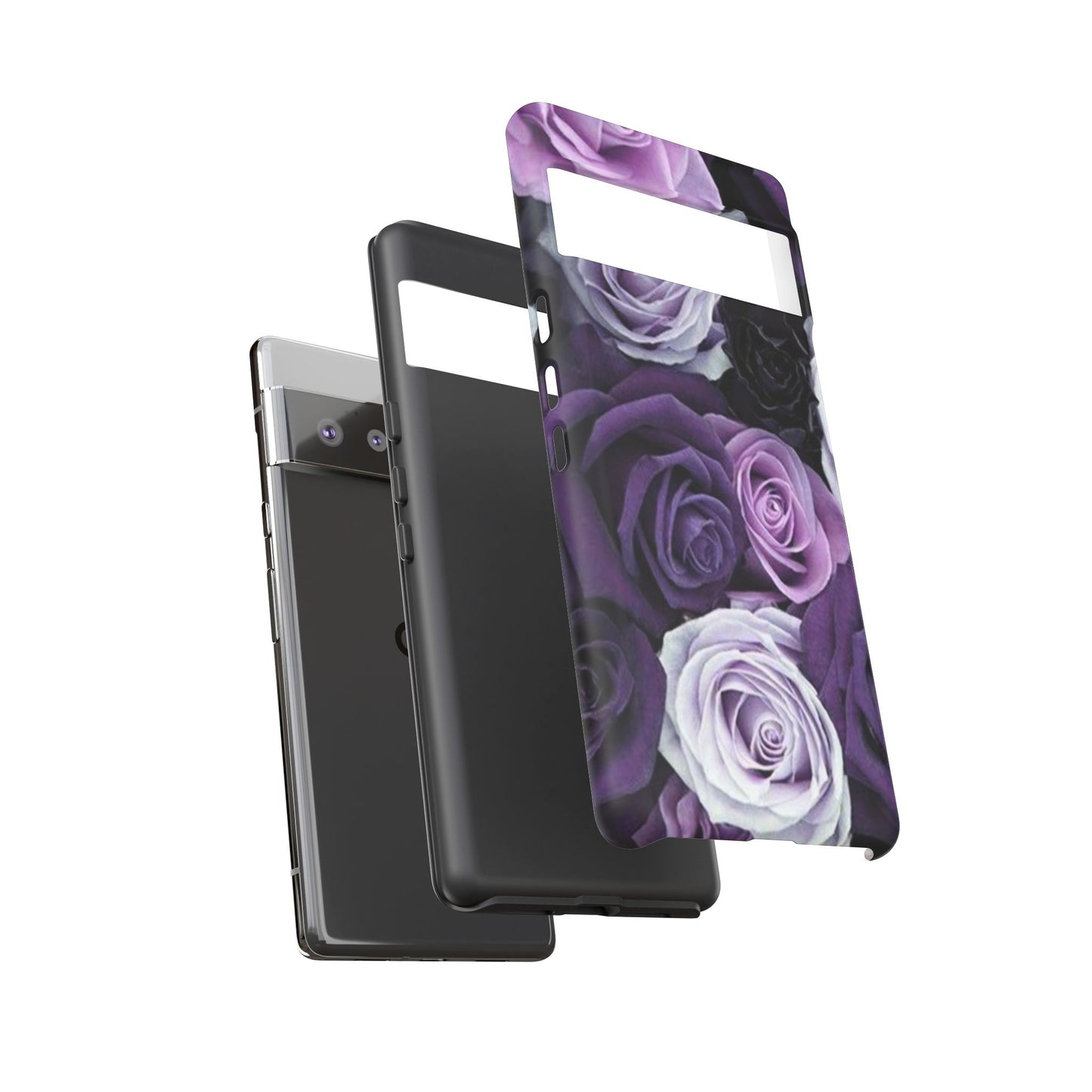 Purple Roses Tough Phone Case
