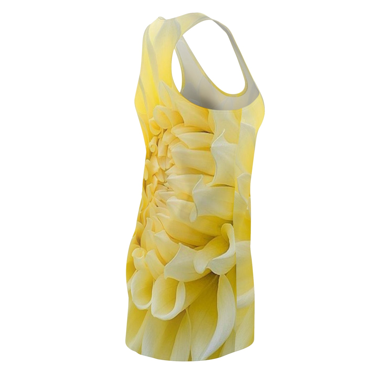 Yellow Dahlia Racerback Dress