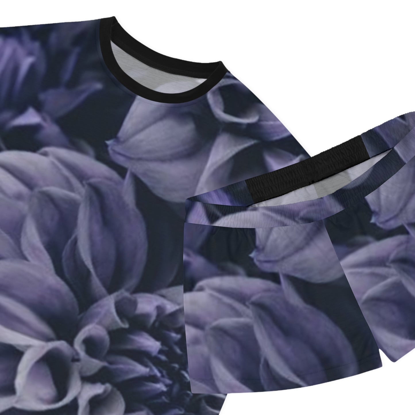 Blue Dahlia Pajama Set