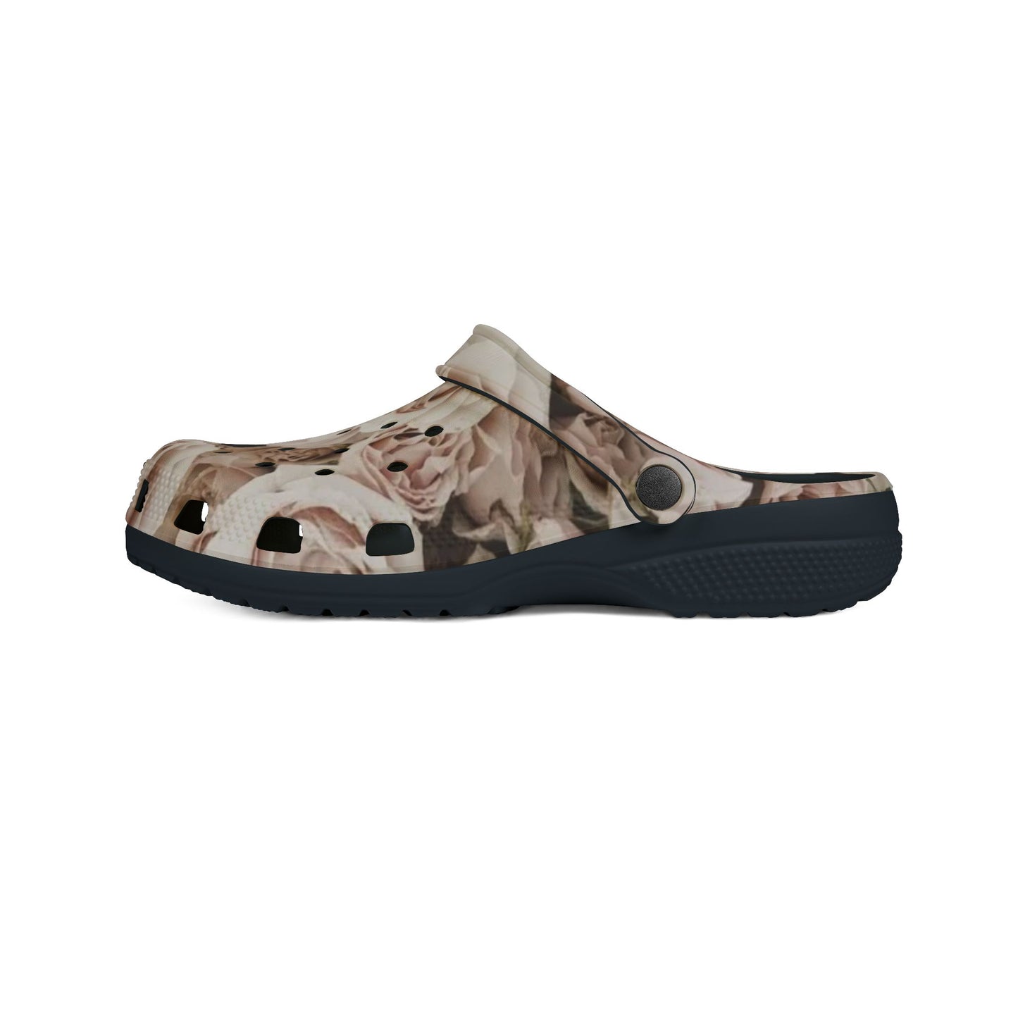 Light Pink Roses Foam Shoes