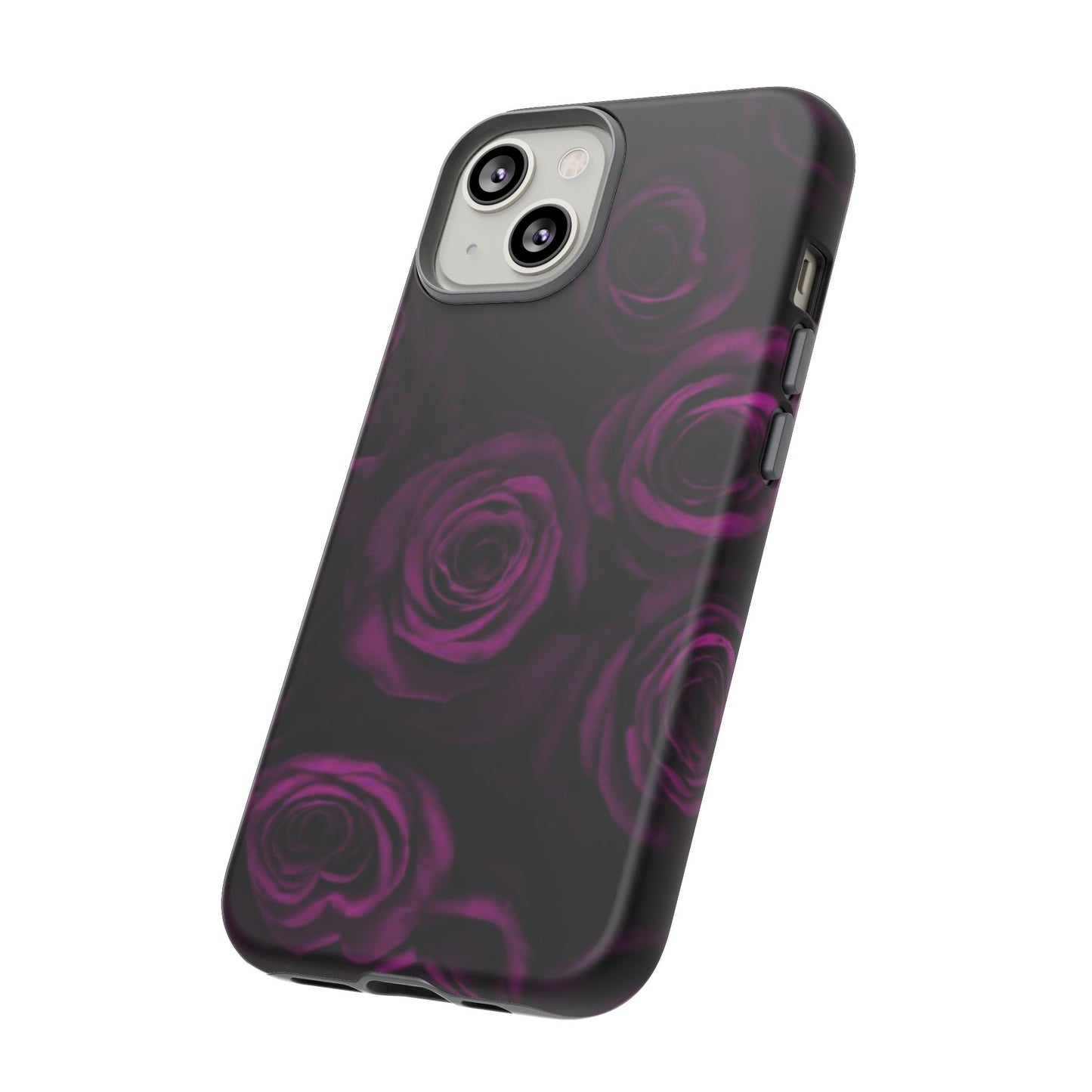 Dark Purple Roses Phone Tough Case