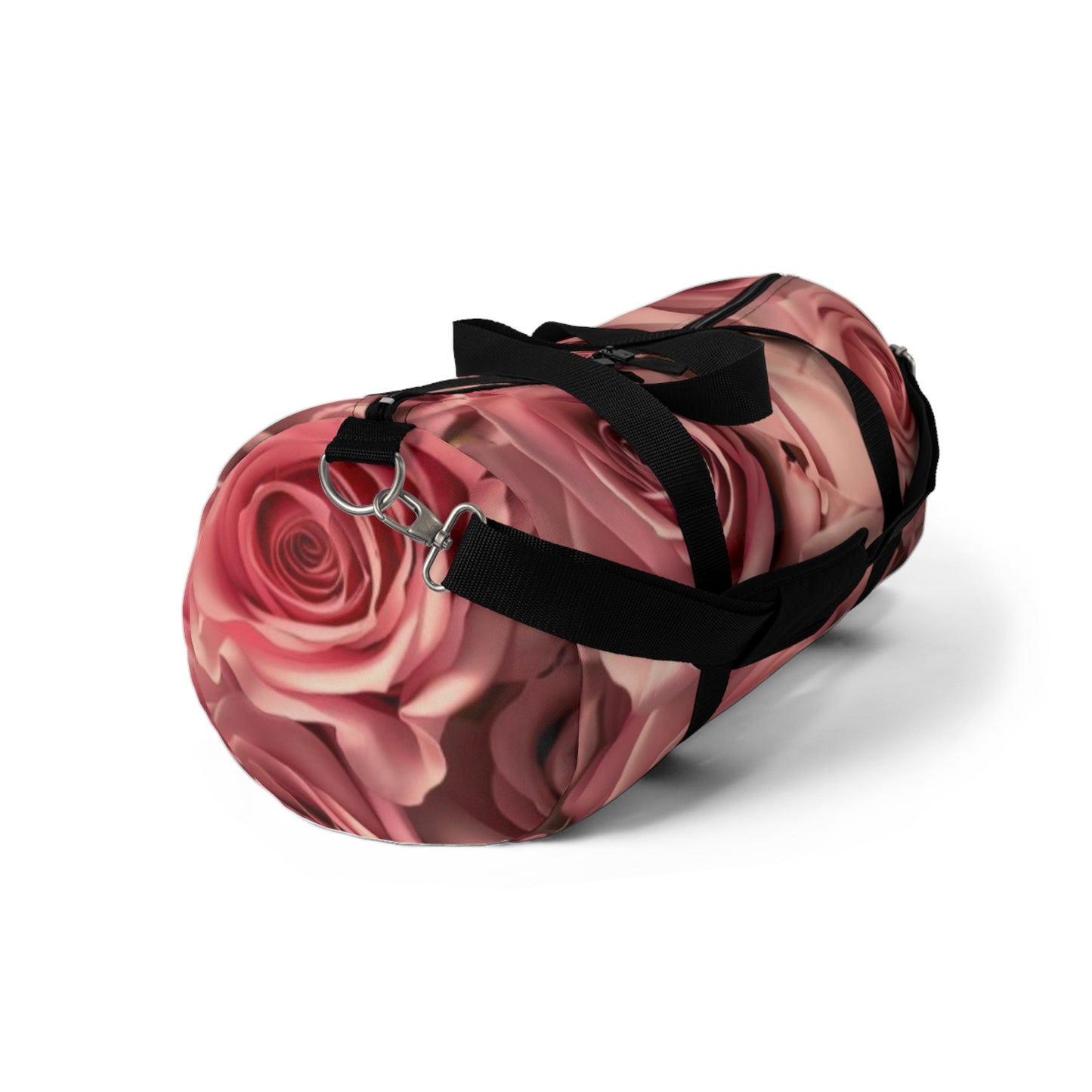 Pink Roses Duffel Bag