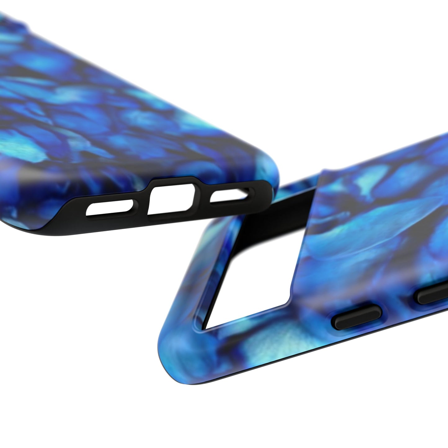 Blue Petals Tough Phone Case