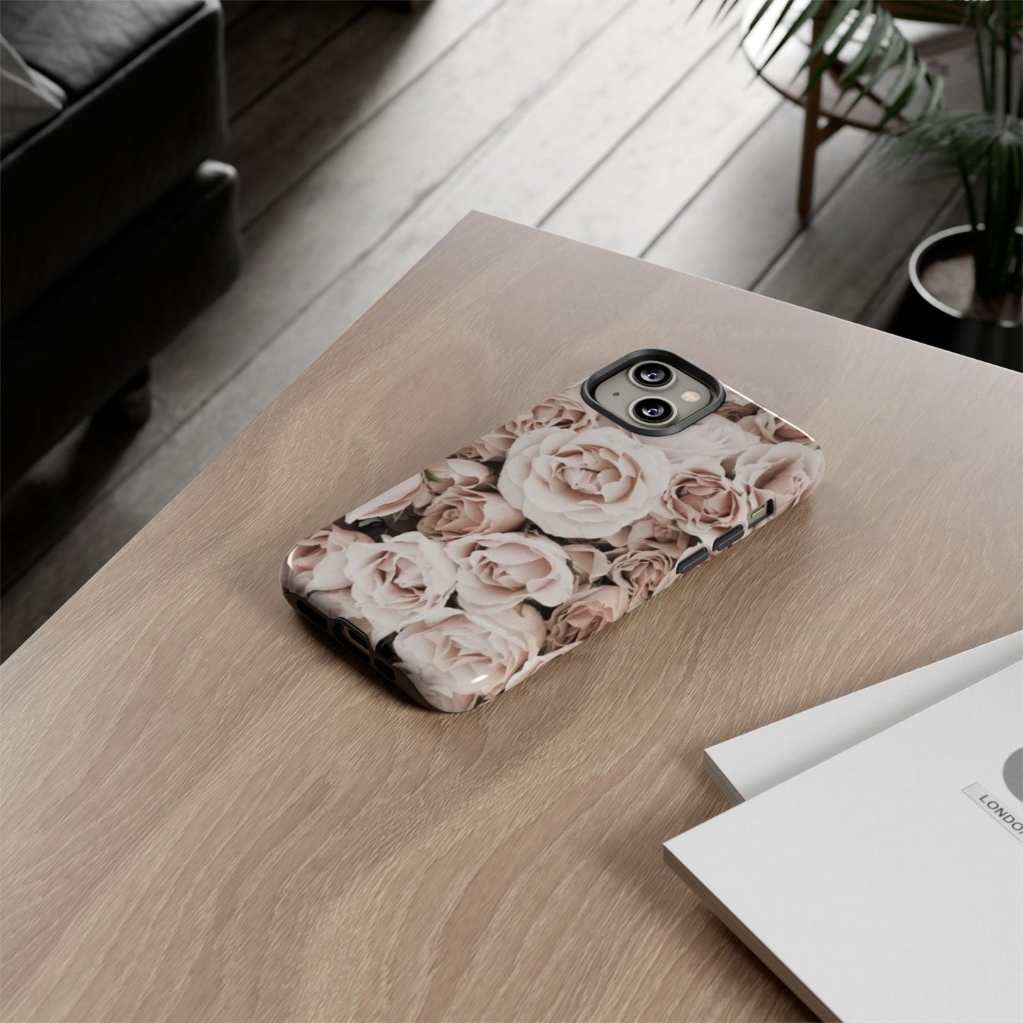 Light Pink Roses Tough Phone Case