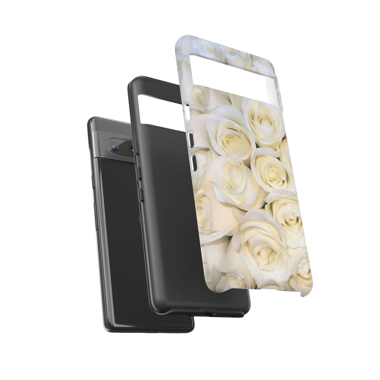 White Roses Tough Phone Case