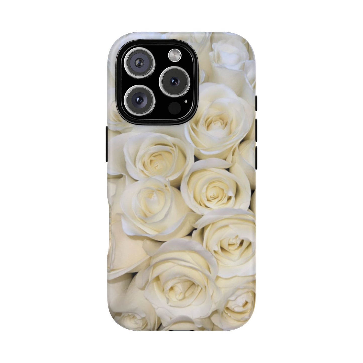 White Roses Tough Phone Case